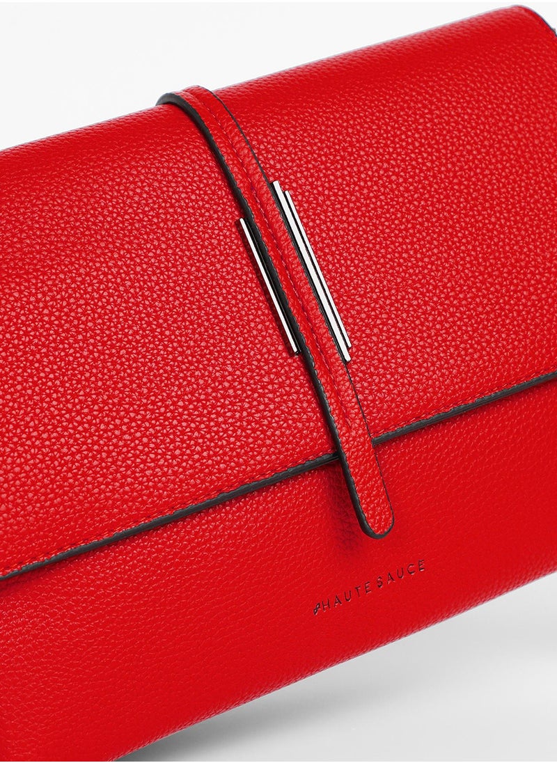 Haute Sauce - The Dash Shoulder Bag - Venetian Red - Image 1