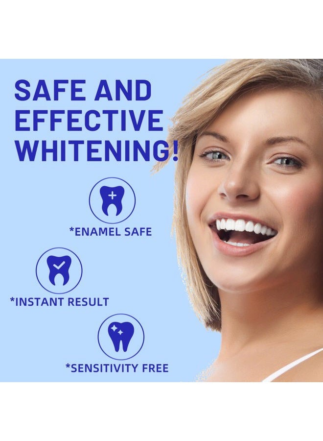 PERSMAX Teeth Whitening Strips, 14 Days Bright White for Sensitive Adult Teeth, Enamel Safe, Mild Whitening Without The Sensitivity, Hydrogen Peroxide Non-Slip Strips kit （Expires on June 1, 2025） - Image 2