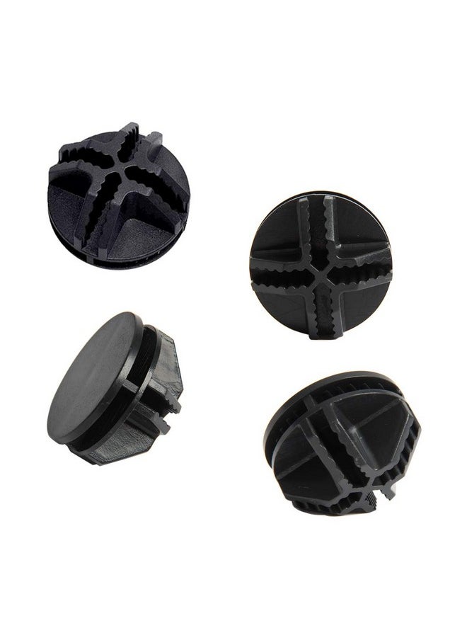 Hapy Shop - HAPY SHOP 40 Pieces Plastic Storage Cube Connectors Wire Cube Connectors for Modular Closet Storage Organizer and Wire Grid Cube Storage Shelving(Black) - Image 1