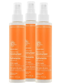Earth Science Fragrancefree Almondaloe Moisturizer (3 Pack 5 Fl. Oz.)  - Image 1