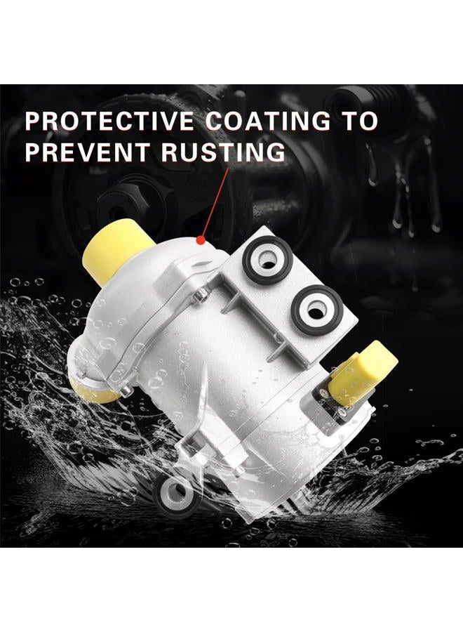DWLDMLWC Electric Engine Water Pump for BMW 328i 13-18 3.0L.L6,325i 323i 330i 328xi 328ixDrive 330xi 528i 530i 528xi 528ixDrive 525i 525xi 530xi 325xi 128i X5 X3 Z4,Reference# 11517546994 - Image 3