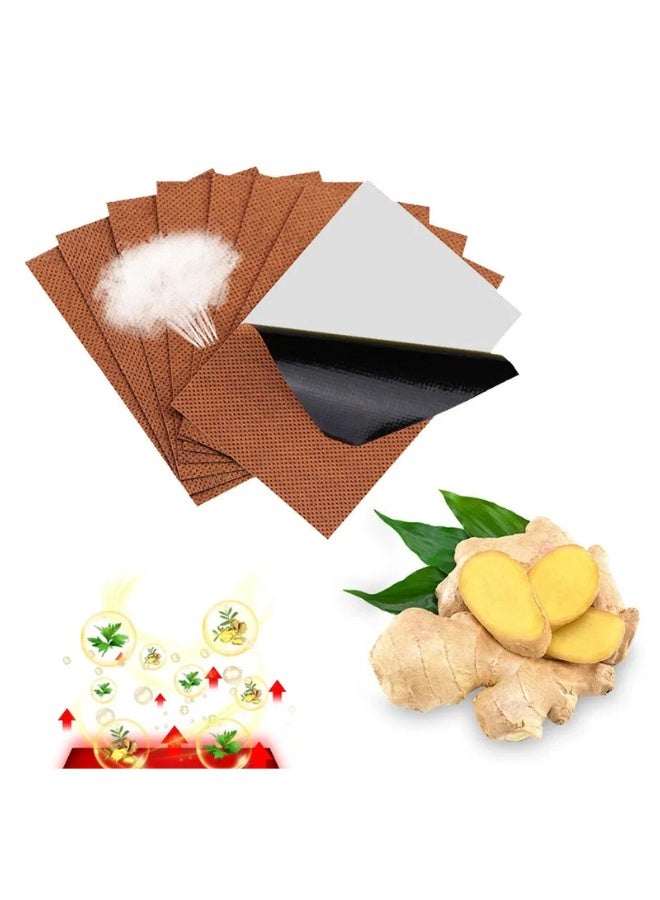 لاصق عشبي بالزنجبيل لتخفيف الآلام والاسترخاء وتنقية الجسم مناسب للرقبة والظهر والمفاصل - Image 5