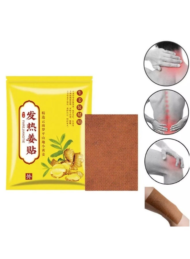 لاصق عشبي بالزنجبيل لتخفيف الآلام والاسترخاء وتنقية الجسم مناسب للرقبة والظهر والمفاصل - Image 2