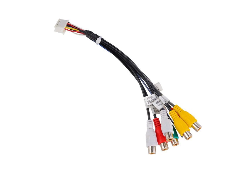 12Pin AV RCA Wire Harness Compatible for Pioneer DMH130BT DMH240EX DMH340EX AVH241EX - Image 3