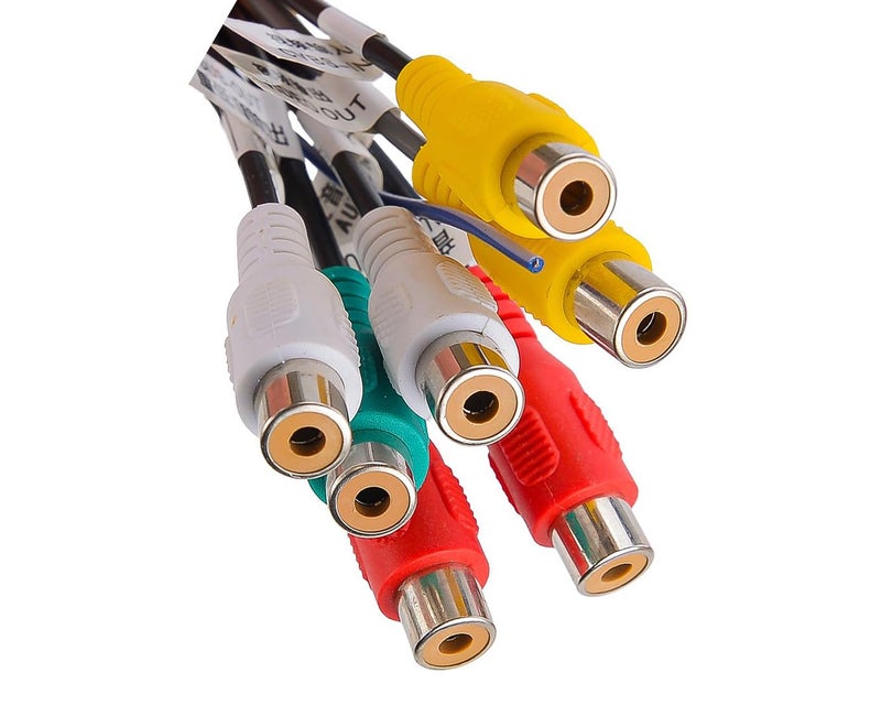 12Pin AV RCA Wire Harness Compatible for Pioneer DMH130BT DMH240EX DMH340EX AVH241EX - Image 5