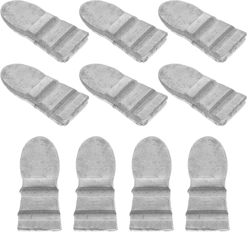 10pcs Steel Axe Wedge Kit for Hammer and Hatchet Handle Reinforcement Round Handle Replacement Wedges Industrial Tool Repair Accessories - Image 1