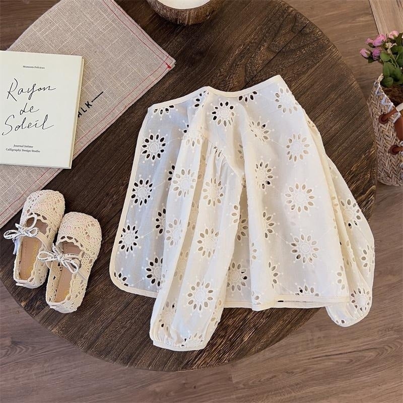 Girls' Sun Protection Clothing Summer Thin Women'S Summer Clothing Baby Jacket Breathable Kidsren'S Sun Protection Clothing Forest Style - Image 3