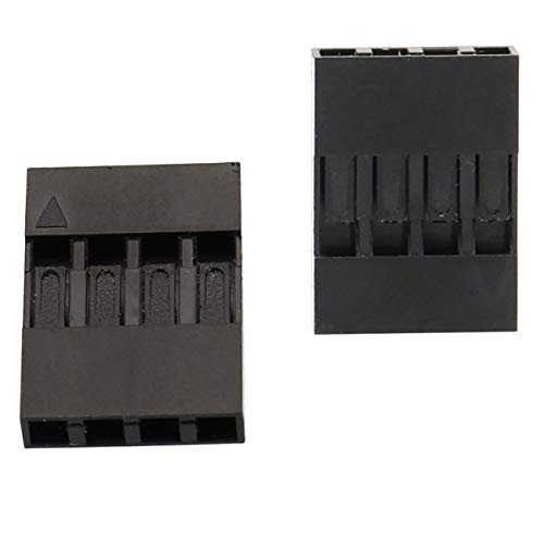 Raogoodcx 200pcs 2.54mm 1x4p Dupont Connector Housing Female for Dupont Cable and Jumper Wire - Image 3