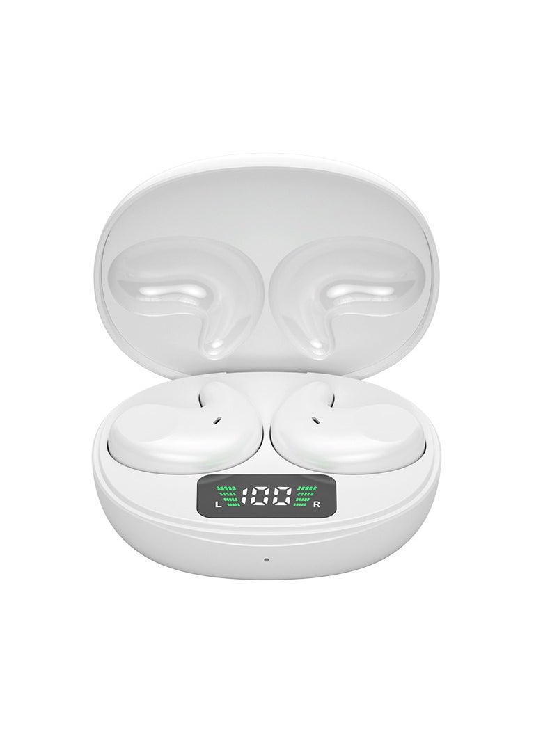 Generic - 2025 New Sleep Bluetooth Earbuds – TWS Mini Wireless In-Ear Headphones, Noise Cancelling, Pressure-Free for Side Sleepers, Long Battery Life (58 Hours), 6 Hours Playback, Smart LED Power Display - Image 1