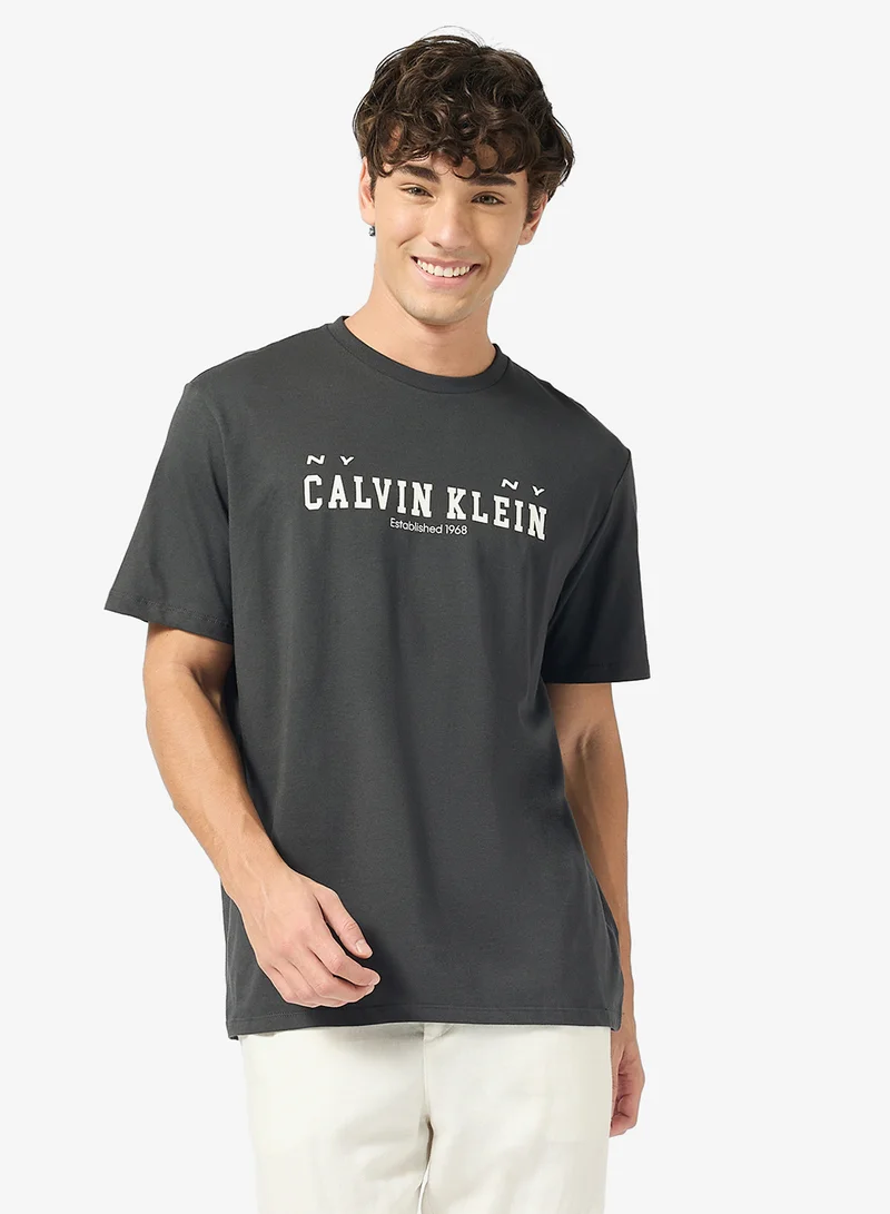 Calvin Klein Jeans Graphic Short Sleeve T-Shirt
