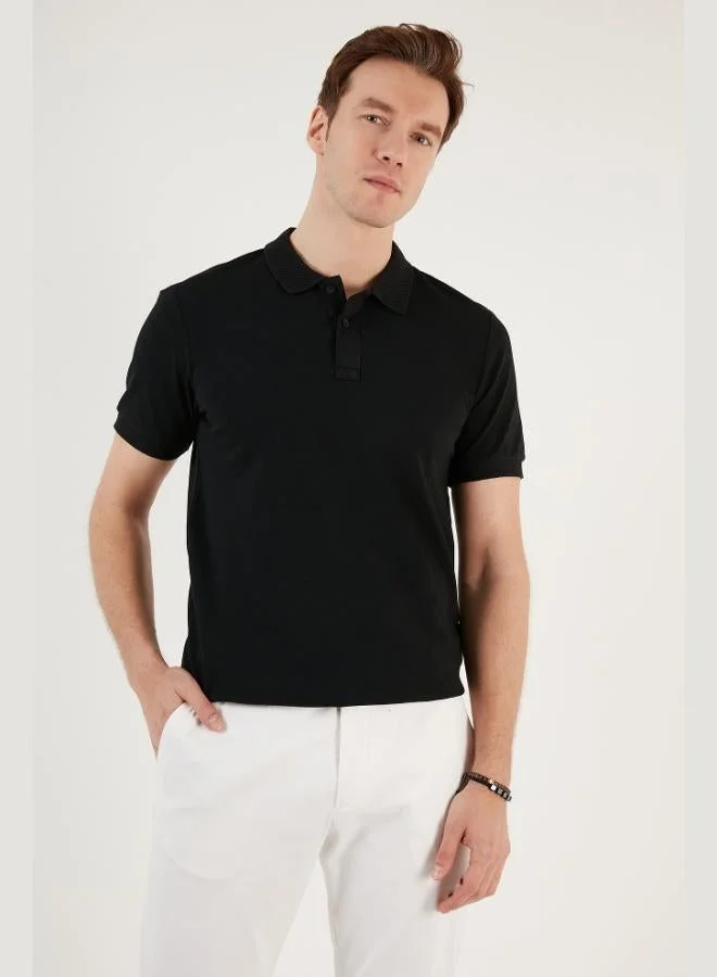 Buratti  Buratti Cotton Regular Fit Button-Down Polo Collar T-Shirt Men's POLO COLLAR T-SHIRT 5902739 for Men | Best Price UAE