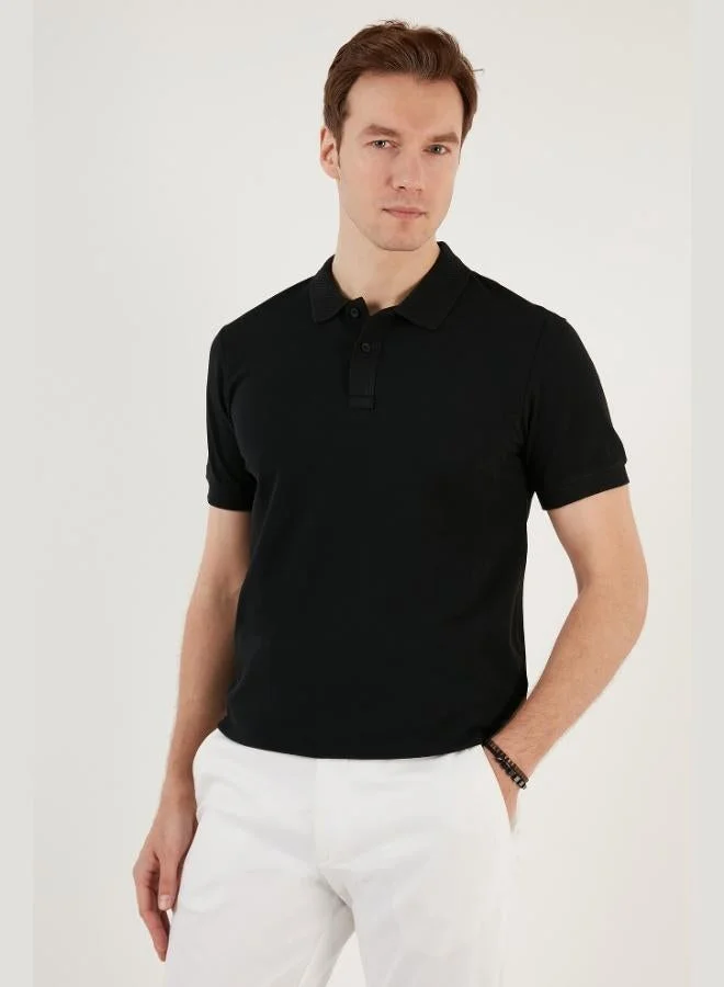 Buratti  Buratti Cotton Regular Fit Button-Down Polo Collar T-Shirt Men's POLO COLLAR T-SHIRT 5902739 for Men | Best Price UAE