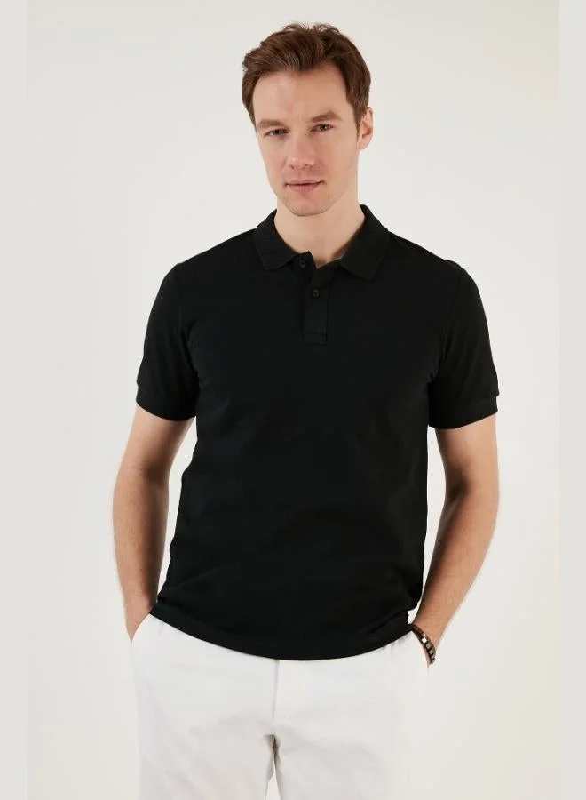 Buratti  Buratti Cotton Regular Fit Button-Down Polo Collar T-Shirt Men's POLO COLLAR T-SHIRT 5902739 for Men | Best Price UAE