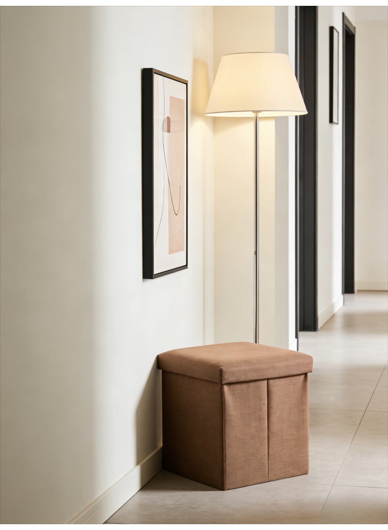 CKIKH Storage stools, folding storage footstools, soft cushioned chairs for dormitories and living rooms, multi-functional space-saving storage toy boxes, and storage boxes for bedrooms and hallways. - Image 2