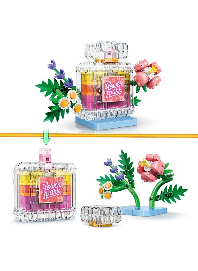 LEGO Creator 3 in 1 Floral Decor Perfume Bottle Set 31383 (Age 8+, 286 Pieces) - Image 5