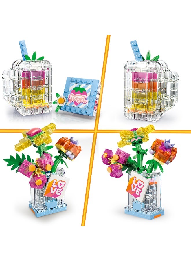 LEGO Creator 3 in 1 Floral Decor Perfume Bottle Set 31383 (Age 8+, 286 Pieces) - Image 3