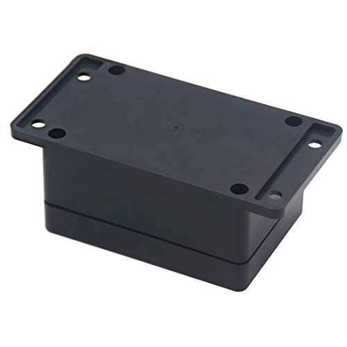 Zulkit Junction Box ABS Plastic Dustproof Waterproof IP65 Universal Electrical Boxes Project Enclosure with Fixed Ear Black 3.94 x 2.68 x 1.97 Inch (100 x 68 x 50 mm) (Pack of 1) - Image 3