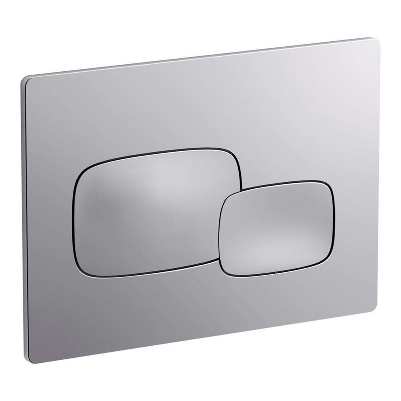 KOHLER Pebble 5413IN-P-CP Faceplate Flush Actuator for Inwall Tank, Polished Chrome