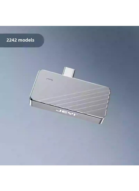 Jiayi 2230 Solid State Drive Box M2 In-line 2242 Mobile Short Hard Drive Set Android Apple Mobile Phone Expansion-Color:Linglong 2242|nvme Protocol 10g Transmission Only Supports 2242 Size Hard Drives
