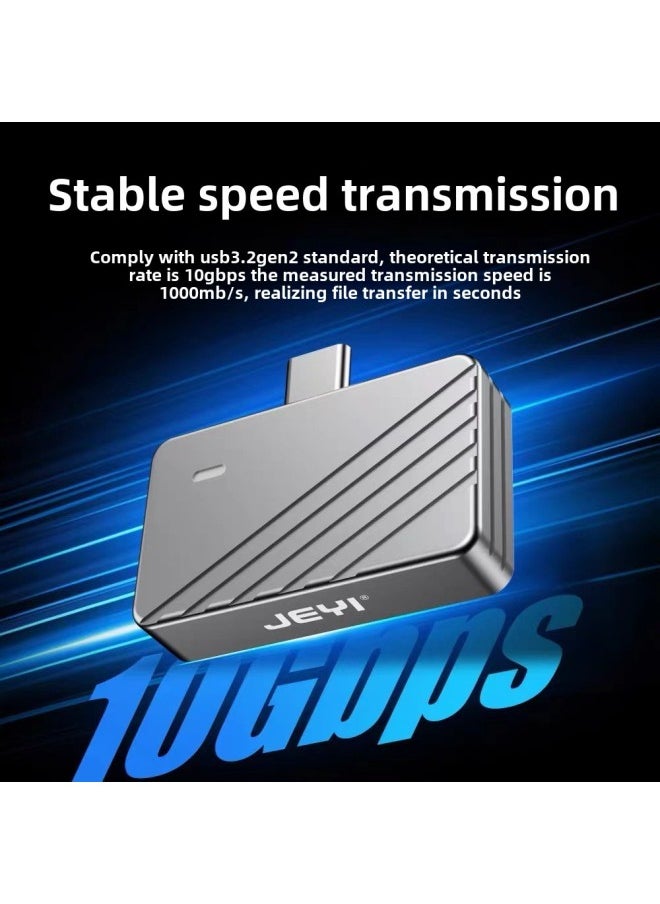 Generic - Jiayi 2230 Solid State Drive Box M2 In-line 2242 Mobile Short Hard Drive Set Android Apple Mobile Phone Expansion-Color:Linglong 2242|nvme Protocol 10g Transmission Only Supports 2242 Size Hard Drives - Image 1