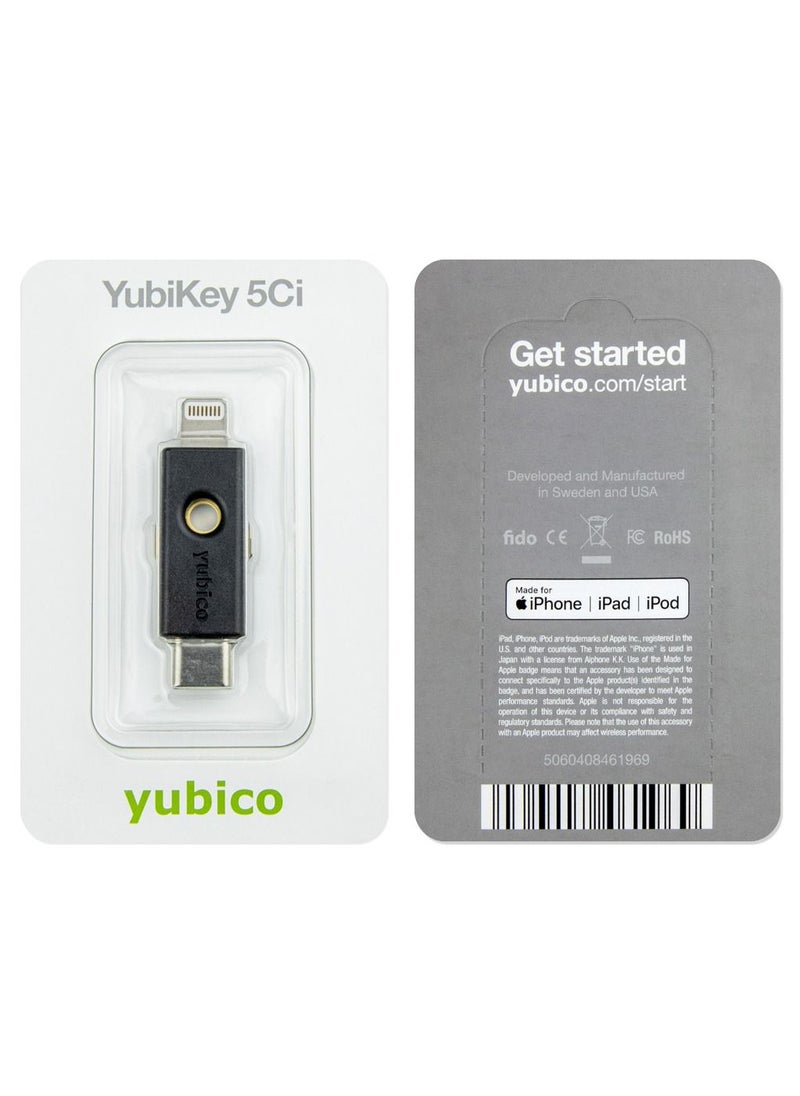 Yubico - YUBIKEY 5Ci - Second Factor Authenticator - Image 1