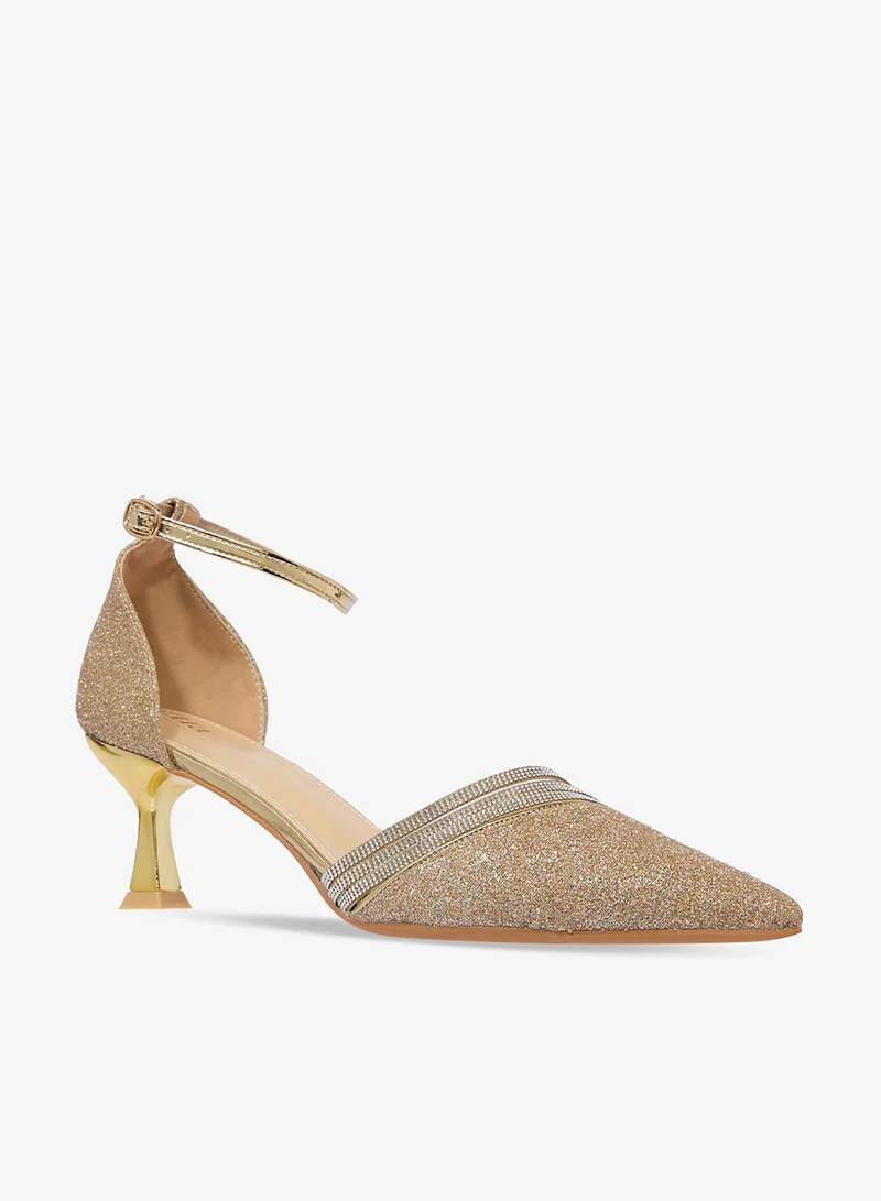 Ella Limited Edition Pointed Toe Pumps With Mid Heel