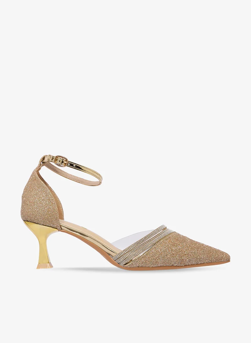 Ella Limited Edition Pointed Toe Pumps With Mid Heel