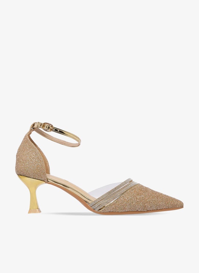 Ella Limited Edition Pointed Toe Pumps With Mid Heel - Image 1
