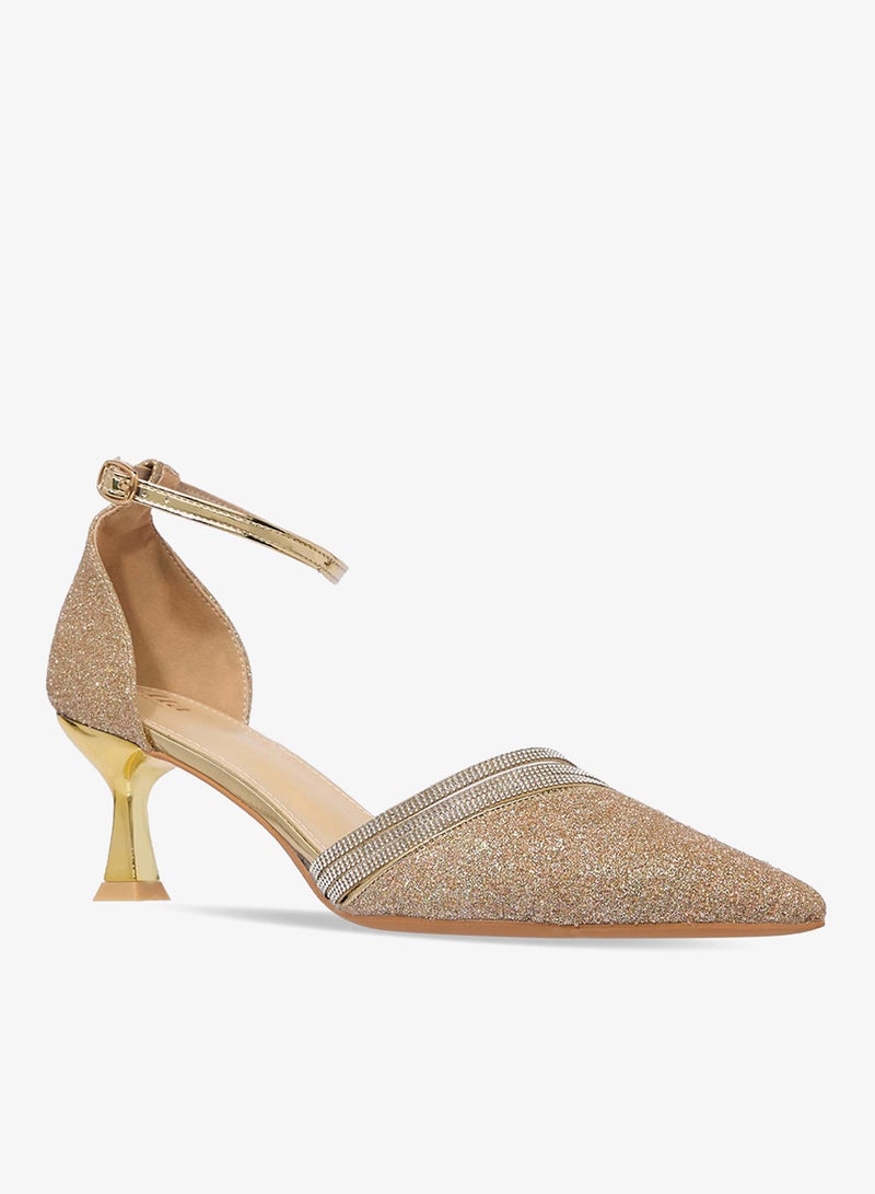 Ella Limited Edition Pointed Toe Pumps With Mid Heel - Image 2