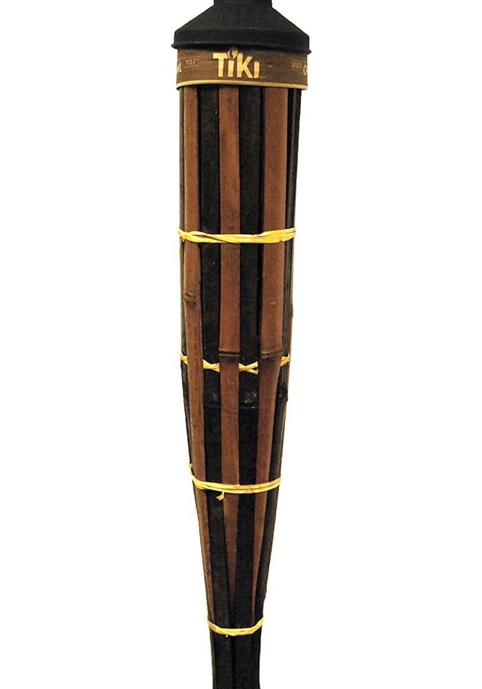 TIKI Royal Polynesian Bamboo Torch - 60-Inch Height with Refillable Canister - Image 1
