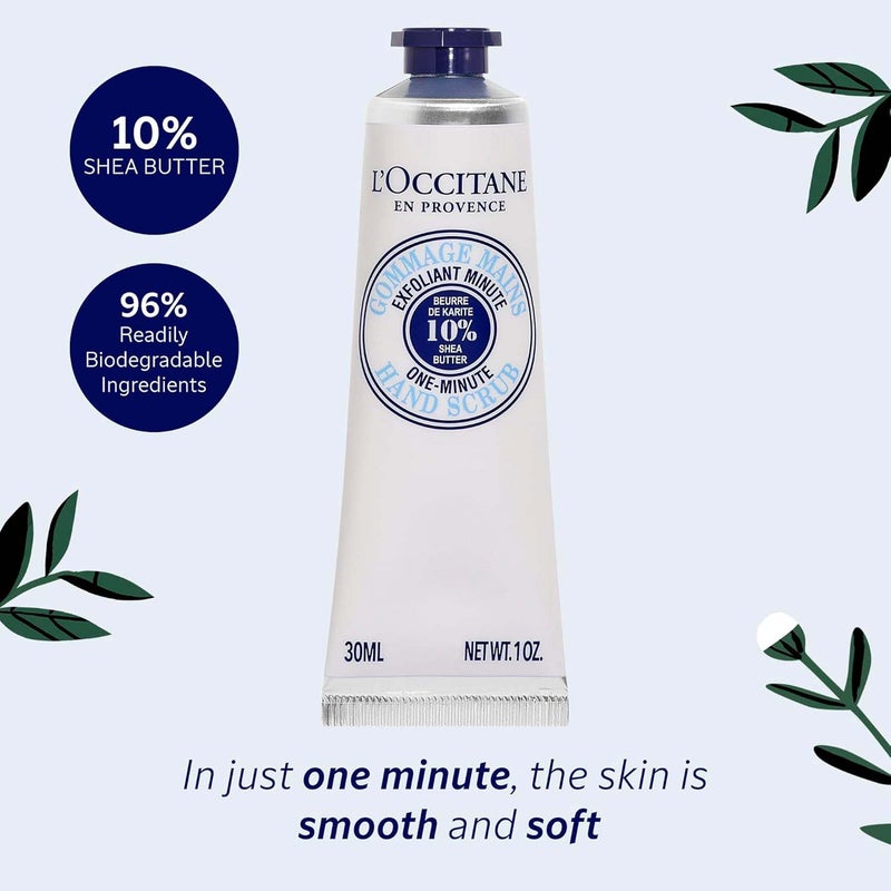 L'OCCITANE Shea 1 Minute Hand Scrub 30ml  - Image 3