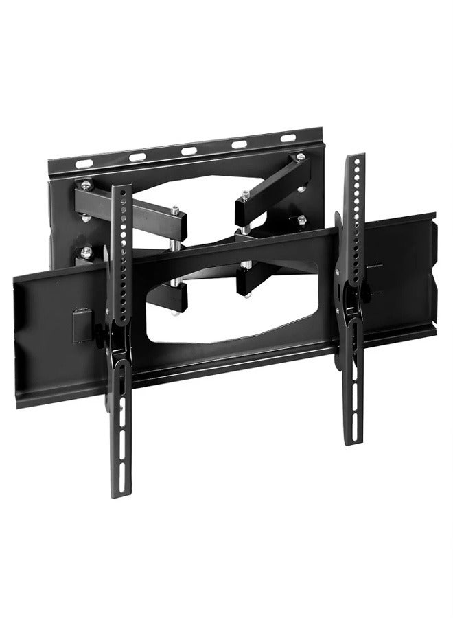 Skilltech SH 60P Heavy Duty Full Motion TV Wall Mount Bracket for 32–80 Inch LED, LCD, OLED TVs | Articulating Swivel Tilt Dual Arm TV Mount | Max Load 65kg / 143lbs | VESA 600x400 Compatible