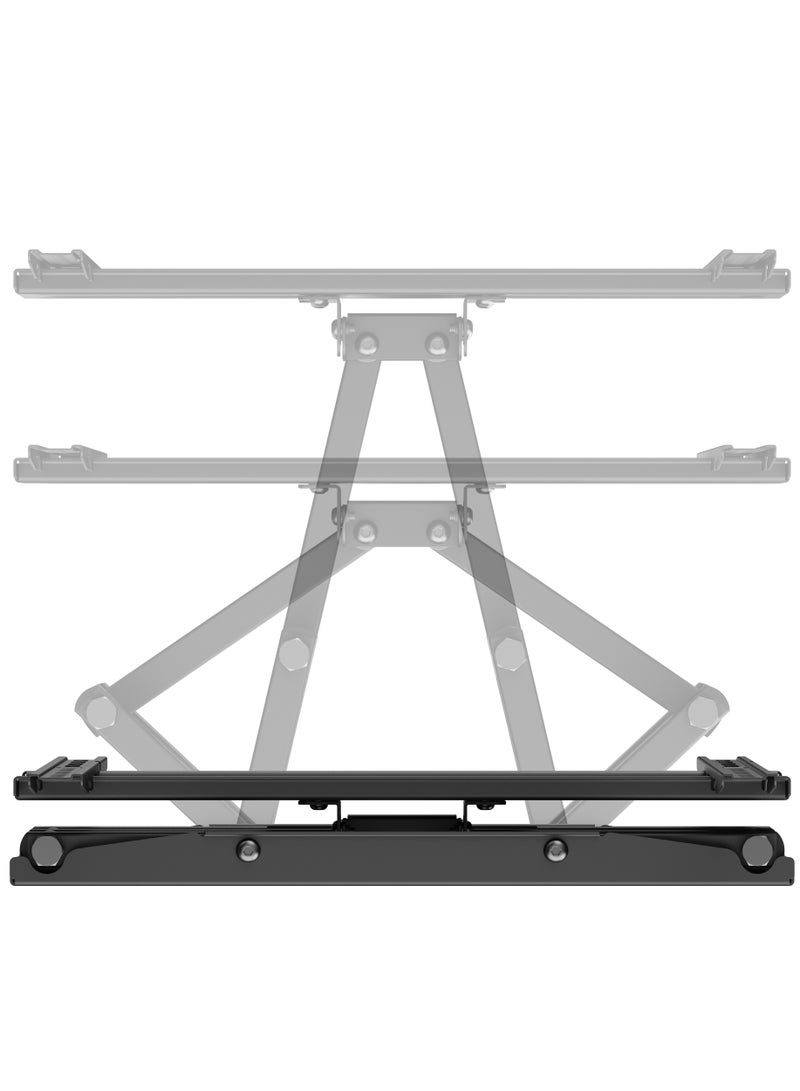 Skill Tech Skilltech SH 60P Heavy Duty Full Motion TV Wall Mount Bracket for 32–80 Inch LED, LCD, OLED TVs | Articulating Swivel Tilt Dual Arm TV Mount | Max Load 65kg / 143lbs | VESA 600x400 Compatible - Image 2