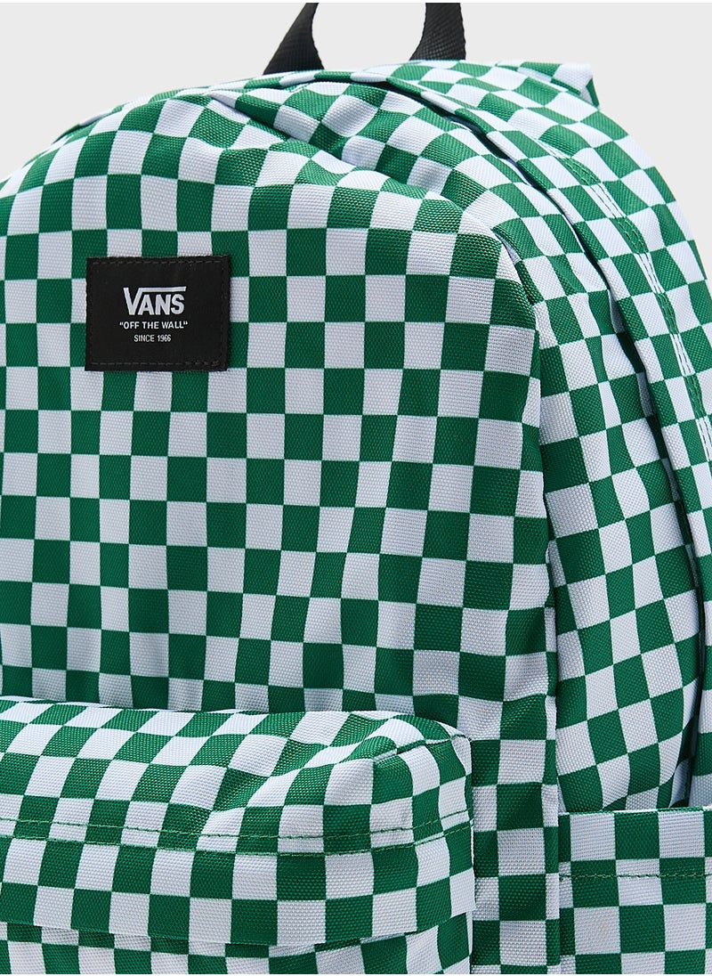 VANS Old Skool Grom Check Backpack  - Image 4