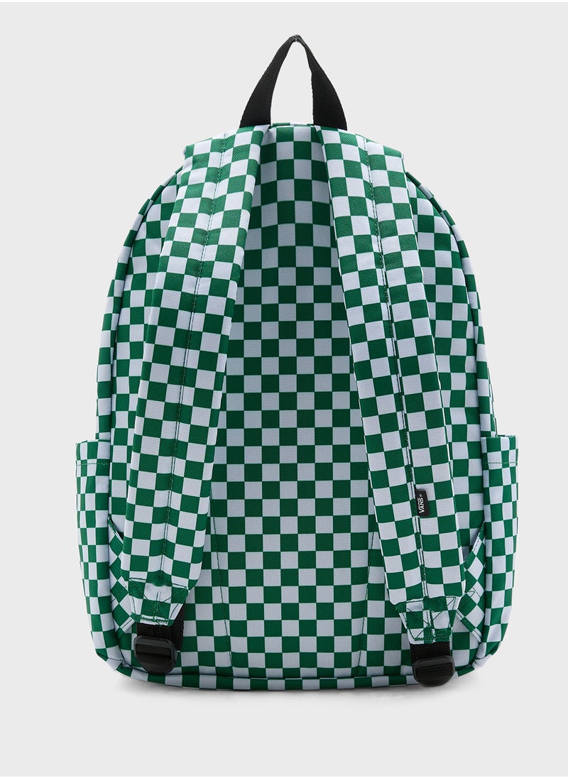VANS Old Skool Grom Check Backpack  - Image 2
