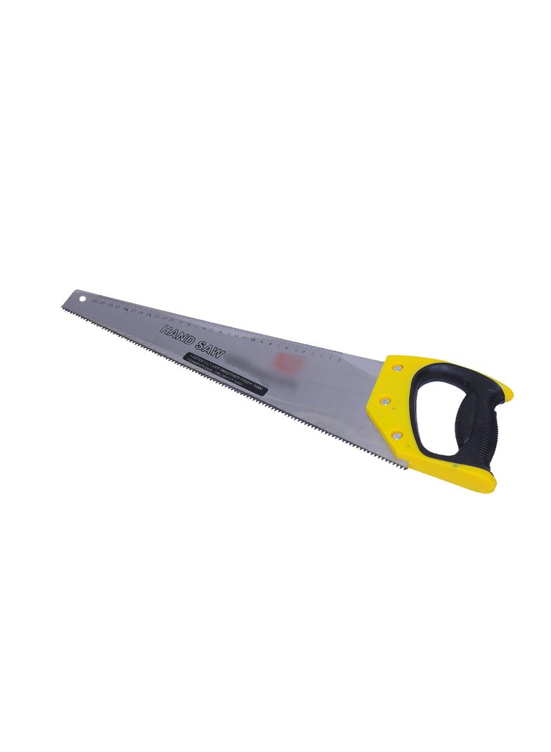16-Inch Pruning Saw (400mm) - Heavy Duty Hand Saw with Ergonomic Handle for Tree Trimming, Camping, and Wood Cutting - 7 TPI High Carbon Steel Blade