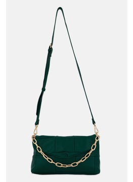 Women Plain Claudine Cross Body Bag  16 H x 28 L x 8 W cm, Forest Green - pzsku/Z9F31F34B618F5636B23DZ/45/_/1737728168/0aedf3b5-f2ed-43bf-8108-b16a993b649d