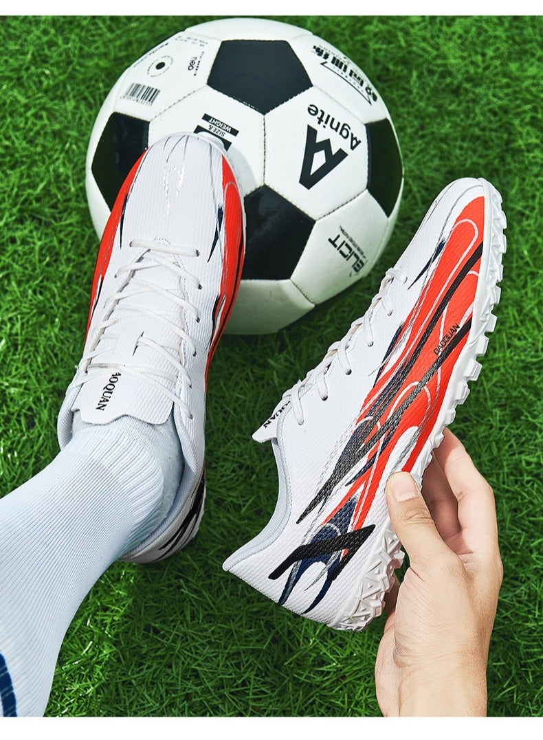 SKT Shiketro Low-Top Football Shoes With Short Nails For Artificial Turf For Teenagers And Students, Outdoor Training Shoes For Men And Women - Image 3
