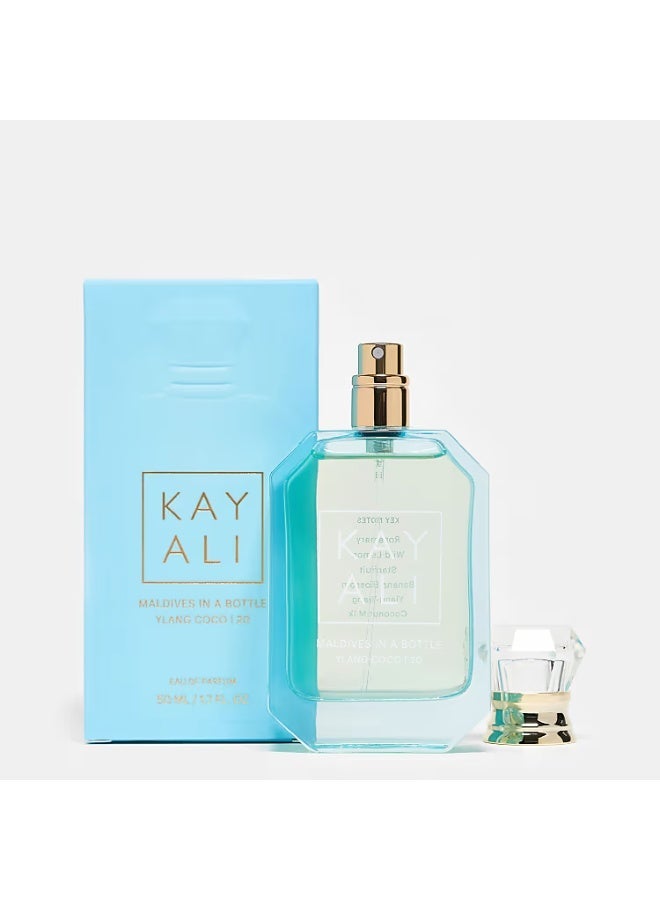 KAYALI Mini MALDIVES IN A BOTTLE YLANG COCO | 20 Eau de Parfum - Image 1