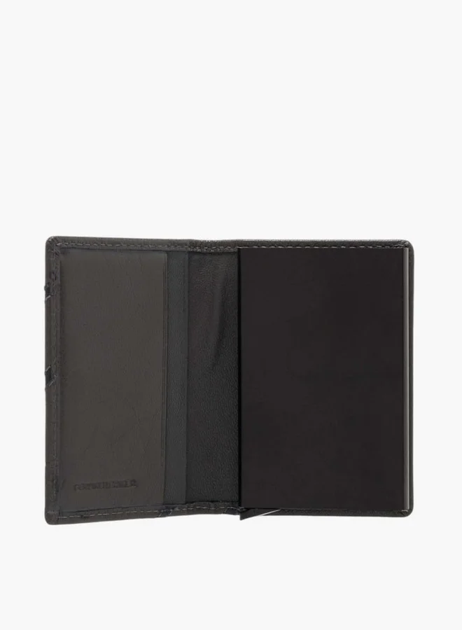 Lee Cooper Men's Solid Bi-Fold Cardholder