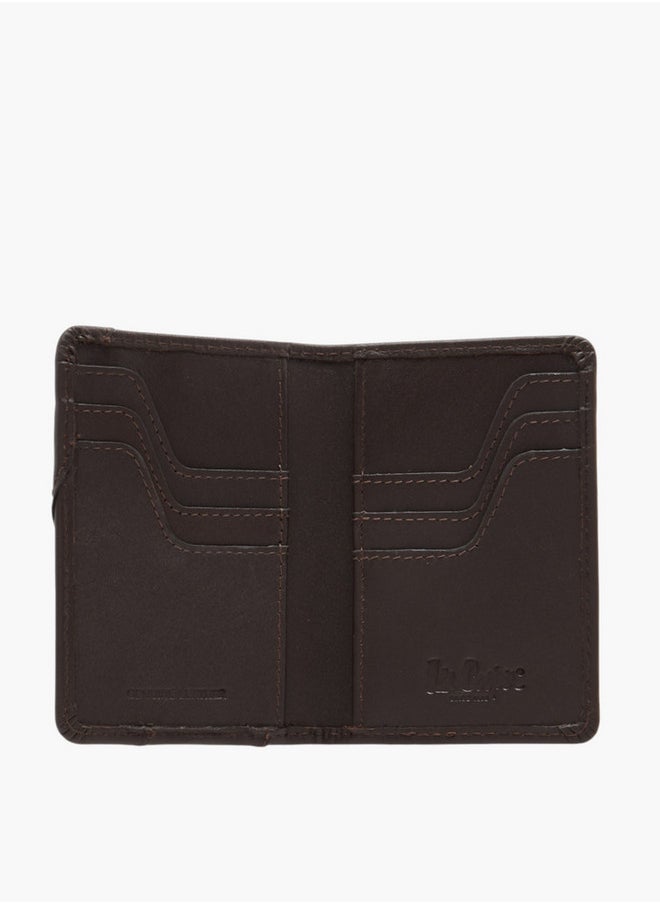 Lee Cooper Men's Solid Bi-Fold Cardholder  - Image 5