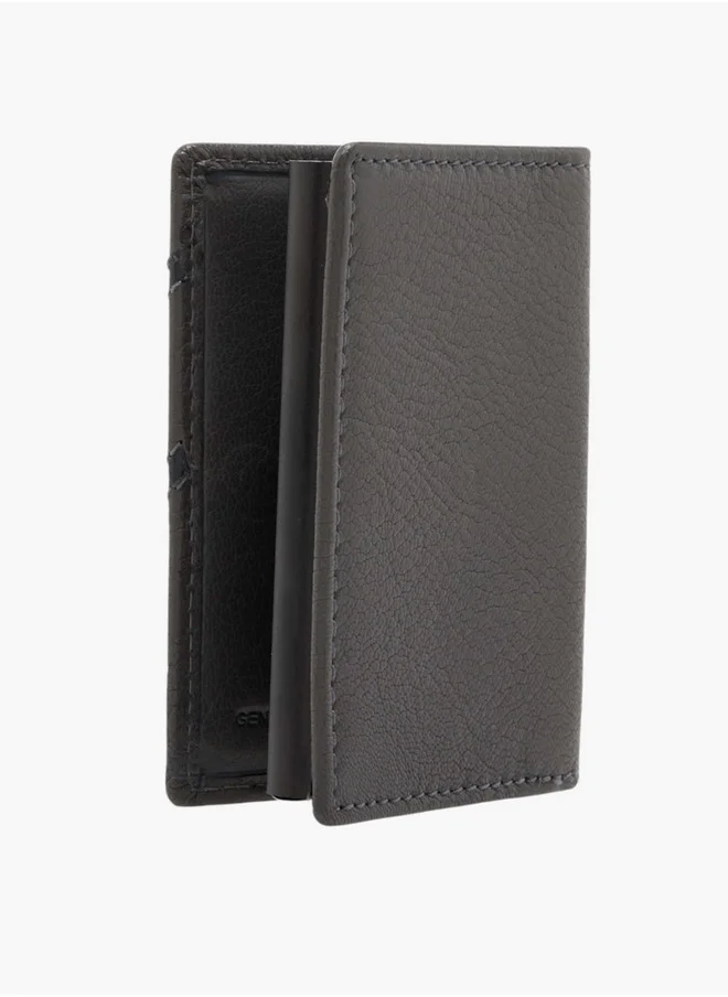 Lee Cooper Men's Solid Bi-Fold Cardholder