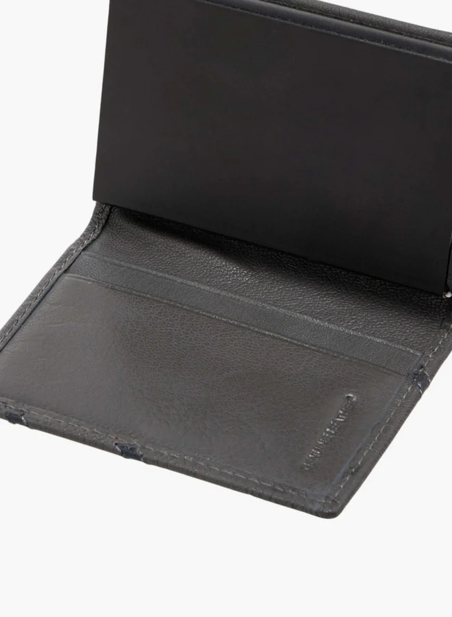 Lee Cooper Men's Solid Bi-Fold Cardholder