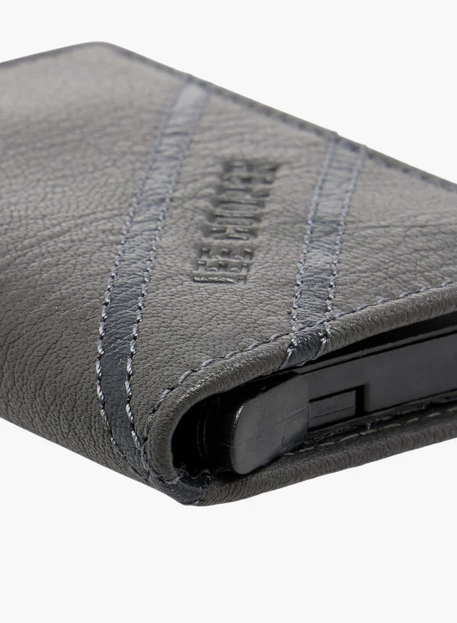 Lee Cooper Men's Solid Bi-Fold Cardholder