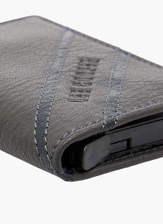 Lee Cooper Men's Solid Bi-Fold Cardholder  - Image 3