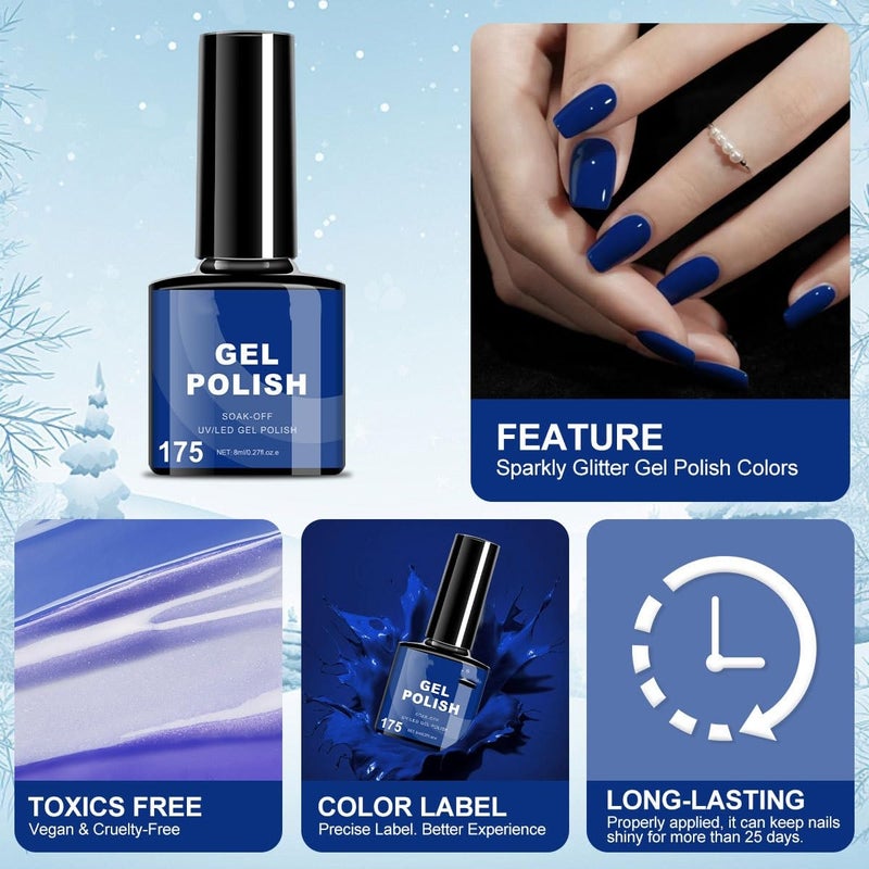 Practical build Blue Nail Polish Kit - 2026 New 9 Colors Nude Gel Polish Set with Adhesive Nail Stickers and Tool, Blue Tones Neutral Soak Off Gel Nail Kit, Nail Art Manicure Salon DIY Soak Off Kit Multi usage Safe approved storage space Consistent single item quality Proper storage environment Multi-price design picks Locally packed stock Comfort grip Ready post purchase fulfill Multiple design variants Flexible purchase choices High strength upgraded material Wide daily application All consumer tier purchase options Various size alternatives Simplified versatile design Wide use compliant quality Well-engineered versatile build Widely used design All need matching options Advanced compact design Any KSA address orderable Light precision processed material Global production standard crafted Scratch resistant - Image 4