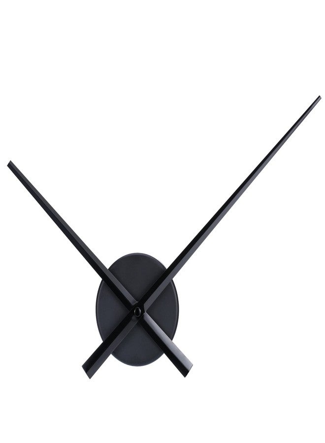 Mudder 3D Clock Hands DIY Wall Clock for Kitchen Office and Home Art Decor Quartz Clock Movement Mechanism Accessories (Black) - Image 1