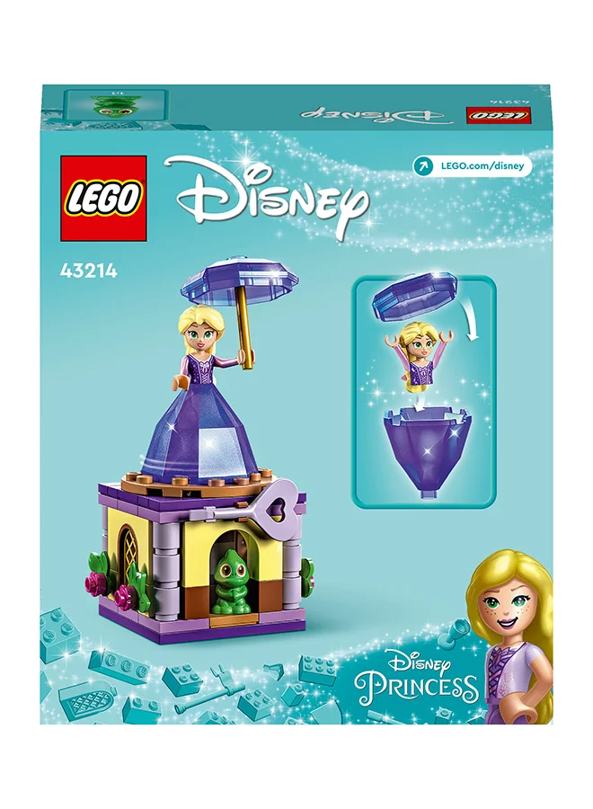 ليغو | Disney Twirling Rapunzel 43214 Building Toy Set; Makes a Fun Birthday Gift for Fans of Rapunzel and Pascal; Open-Ended Play Inspiration with a Disney Princess for Kids Aged 5 and over (89 Pieces)