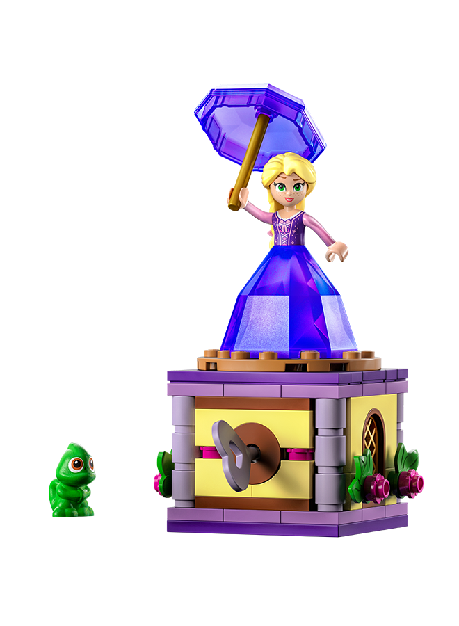 ليغو | Disney Twirling Rapunzel 43214 Building Toy Set; Makes a Fun Birthday Gift for Fans of Rapunzel and Pascal; Open-Ended Play Inspiration with a Disney Princess for Kids Aged 5 and over (89 Pieces)