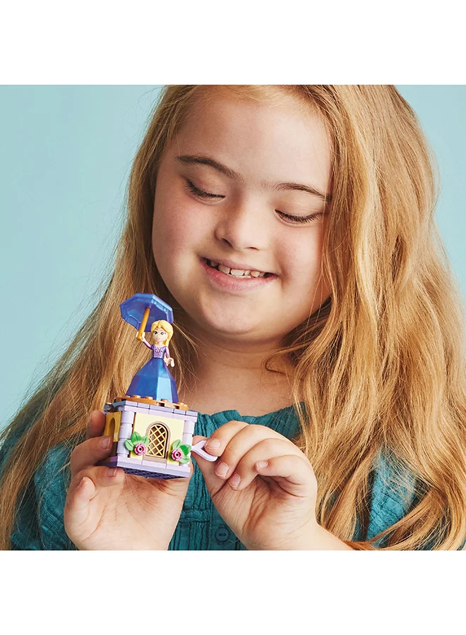 ليغو | Disney Twirling Rapunzel 43214 Building Toy Set; Makes a Fun Birthday Gift for Fans of Rapunzel and Pascal; Open-Ended Play Inspiration with a Disney Princess for Kids Aged 5 and over (89 Pieces)